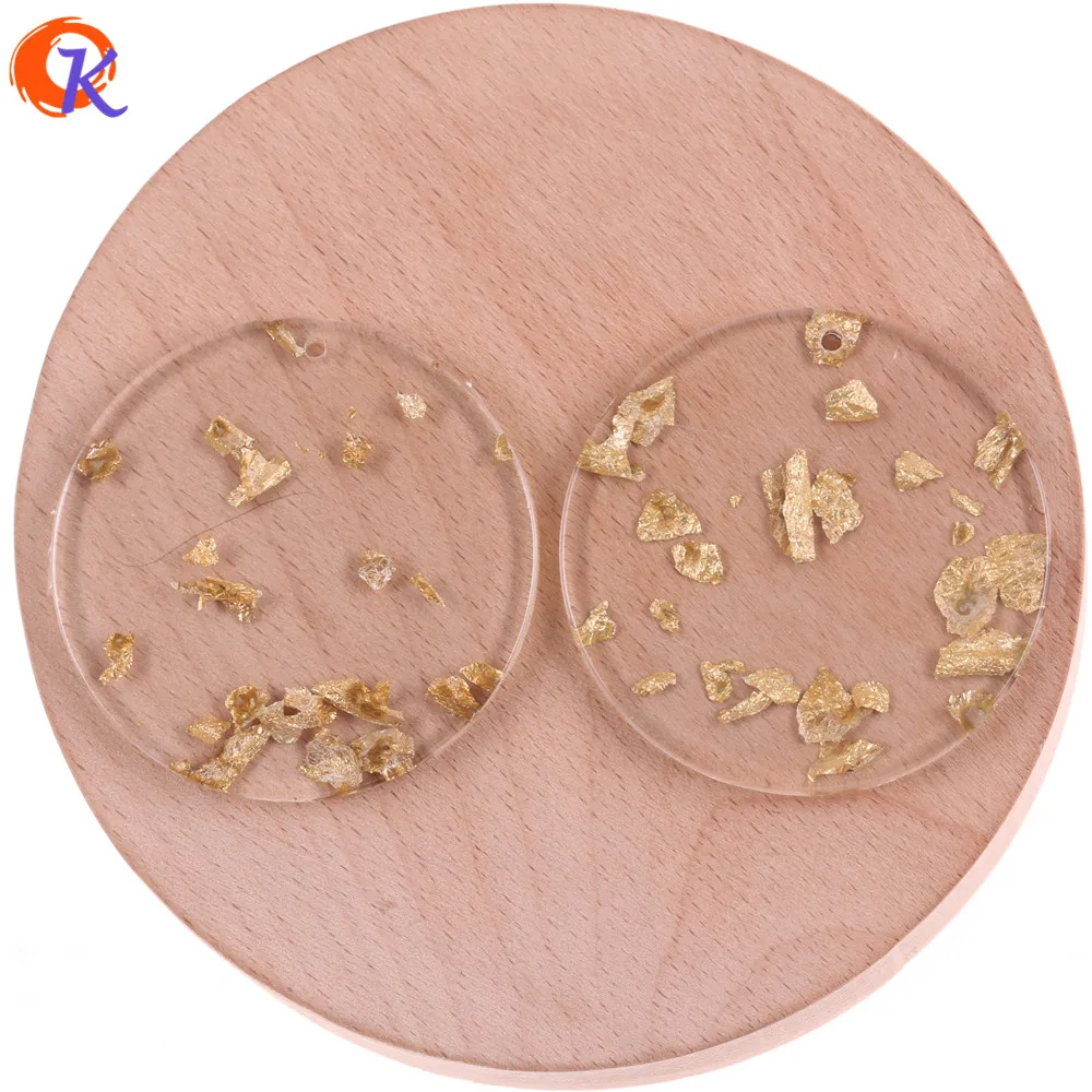 Cordial Design 30Pcs 45mm Earring Jewelry Accessories/Gold Foil In Coin Beads/Beads For diy Earrings/Hand Made/Bead Findings
Cordial Design 30Pcs 45mm Earring Jewelry Accessories/Gold Foil In Coin Beads/Beads For diy Earrings/Hand Made/Bead Findings