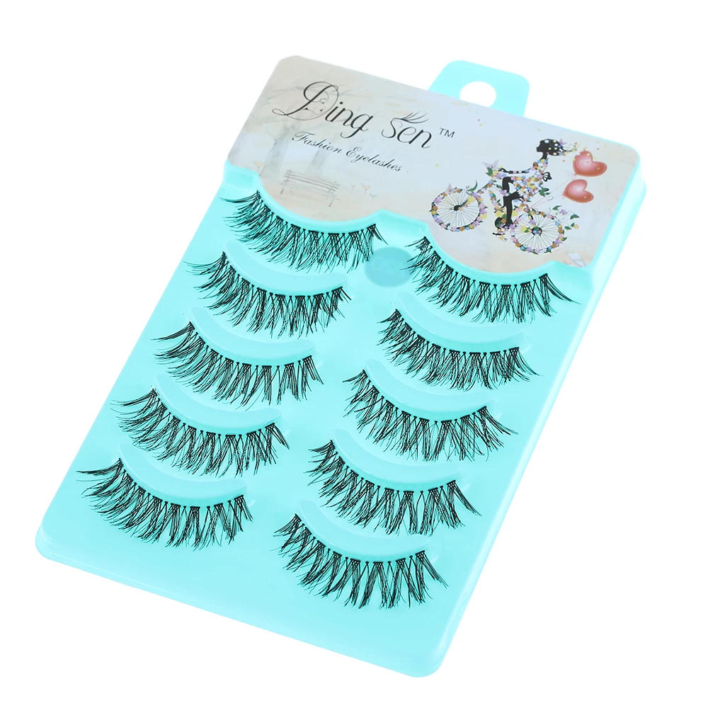 5 Pairs Soft New High Quality Natural Soft Eye Lashes Makeup Handmade Thick Fake False Eyelashes Extension Tools
5 Pairs Soft New High Quality Natural Soft Eye Lashes Makeup Handmade Thick Fake False Eyelashes Extension Tools