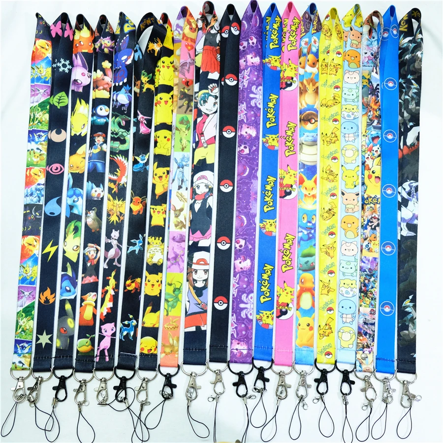 Pokemon Go lanyard ID badge card holder keychain Neck straps pikachu Lunala gengar Vulpix key ring for mobile phone Cosplay
Pokemon Go lanyard ID badge card holder keychain Neck straps pikachu Lunala gengar Vulpix key ring for mobile phone Cosplay