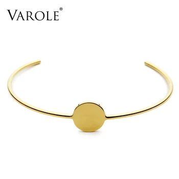 VAROLE Line & Elegant Circle Stainless steel Necklace For Women Necklaces Personalize Chokers Colar feminino
VAROLE Line & Elegant Circle Stainless steel Necklace For Women Necklaces Personalize Chokers Colar feminino