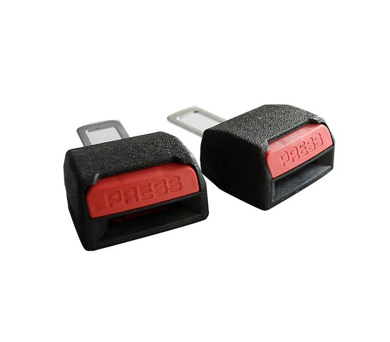 2PC Universal Adjustable Extender Extension Car Safety Belt Clips Black Seat Belts And Padding
2PC Universal Adjustable Extender Extension Car Safety Belt Clips Black Seat Belts And Padding