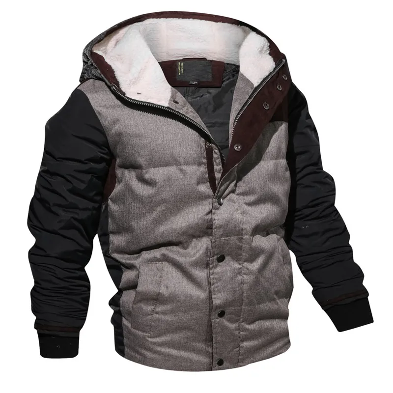 MORUANCLE Men Winter Warm Parkas Fleece Lined Jackets And Coats For Man Thick Thermal Windbreaker Outerwear With Knitted Hood
MORUANCLE Men Winter Warm Parkas Fleece Lined Jackets And Coats For Man Thick Thermal Windbreaker Outerwear With Knitted Hood