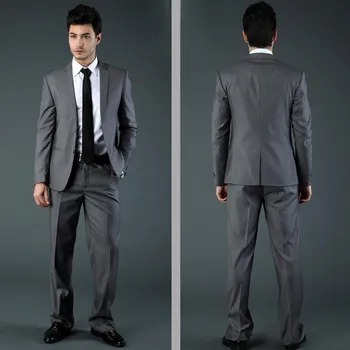 Custom Made 2017 terno slim fit Mens Suit Tuxedos Black wedding suits for men Gray Two Button Two Pieces costume homme 2017
Custom Made 2017 terno slim fit Mens Suit Tuxedos Black wedding suits for men Gray Two Button Two Pieces costume homme 2017
