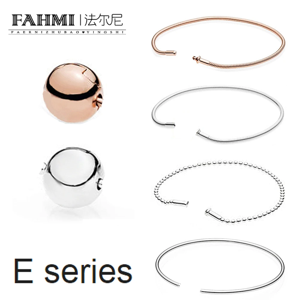 FAHMI 100% 925 Sterling Silver 1:1 E Series Basic Bracelet Bracelet Chain Cufflinks Casual Match Free Choice Original Jewelry
FAHMI 100% 925 Sterling Silver 1:1 E Series Basic Bracelet Bracelet Chain Cufflinks Casual Match Free Choice Original Jewelry