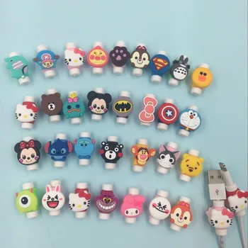 100pcs/lot Lovely Cartoon Figure USB Data Cable Line Protector Protective Sleeve For iphone 8 7 USB Charging Cable Earphone Line
100pcs/lot Lovely Cartoon Figure USB Data Cable Line Protector Protective Sleeve For iphone 8 7 USB Charging Cable Earphone Line