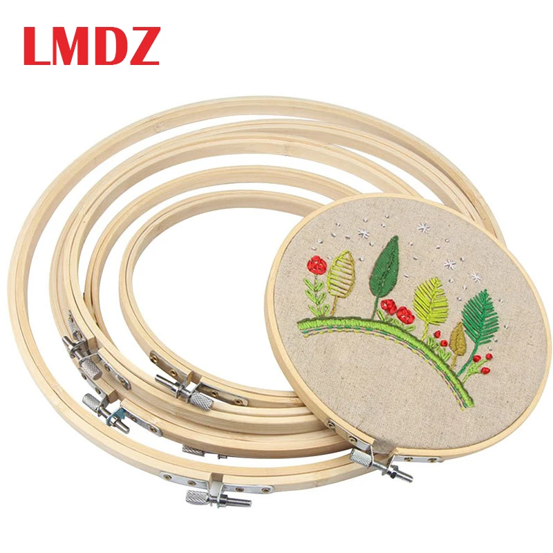 LMDZ 1Pcs 12 Sizes Bamboo Frame Embroidery Hoop Ring DIY Needlecraft Cross Stitch Machine Round Loop 8-24cm Cross Stitch Tools
LMDZ 1Pcs 12 Sizes Bamboo Frame Embroidery Hoop Ring DIY Needlecraft Cross Stitch Machine Round Loop 8-24cm Cross Stitch Tools