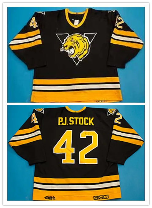 Victoriaville Tigres #42 p.j.stock Mens Hockey Jersey Embroidery Stitched any number and name Jerseys
Victoriaville Tigres #42 p.j.stock Mens Hockey Jersey Embroidery Stitched any number and name Jerseys