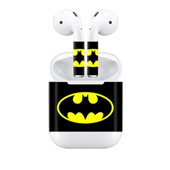 Bottom Price Factory Supply For Apple Airpods Skin Sticker Full Cover for Earpiece Batman Design
Bottom Price Factory Supply For Apple Airpods Skin Sticker Full Cover for Earpiece Batman Design