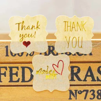 1000PCSMulti style Thank you sticker labels Vintage kraft handmade seal lables transparent pvc gold sticker labels for gifts
1000PCSMulti style Thank you sticker labels Vintage kraft handmade seal lables transparent pvc gold sticker labels for gifts