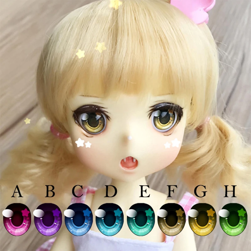 BJD eyes 10-22mm doll eyes star cartoon eyes for 1/8 1/6 1/4 1/3 BJD SD doll accessories eyeballs for dolls
BJD eyes 10-22mm doll eyes star cartoon eyes for 1/8 1/6 1/4 1/3 BJD SD doll accessories eyeballs for dolls