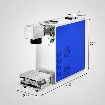 20W Portable Fiber Laser Marking Machine for Metal and Non-metal Material
20W Portable Fiber Laser Marking Machine for Metal and Non-metal Material