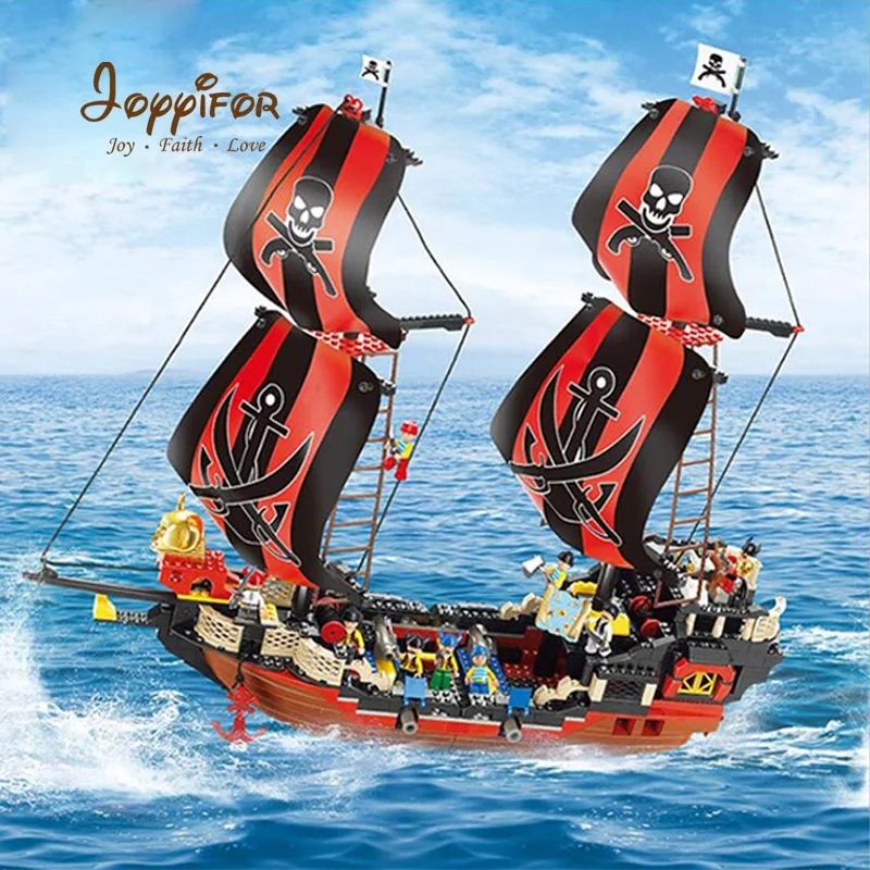 Joyyifor 632pcs Pirates of the Caribbean the Black Pearl Ship Boat LegoINGlys Model Building Blocks Fugure Bricks Toys Kids Gift
Joyyifor 632pcs Pirates of the Caribbean the Black Pearl Ship Boat LegoINGlys Model Building Blocks Fugure Bricks Toys Kids Gift