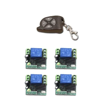 Special Offer New Product DC12V Mini 1CH RF Wireless Remote Control Switch System 4pcs Receiver+1pcs Remote Control Transmitter
Special Offer New Product DC12V Mini 1CH RF Wireless Remote Control Switch System 4pcs Receiver+1pcs Remote Control Transmitter
