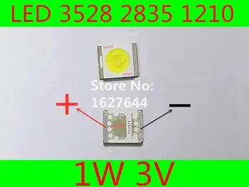 1000pcs SEOUL LED 3528 2835 1210 LED Backlight TV High Power 1W 3V 100LM Cool white For LED LCD TV Backlight Application
1000pcs SEOUL LED 3528 2835 1210 LED Backlight TV High Power 1W 3V 100LM Cool white For LED LCD TV Backlight Application