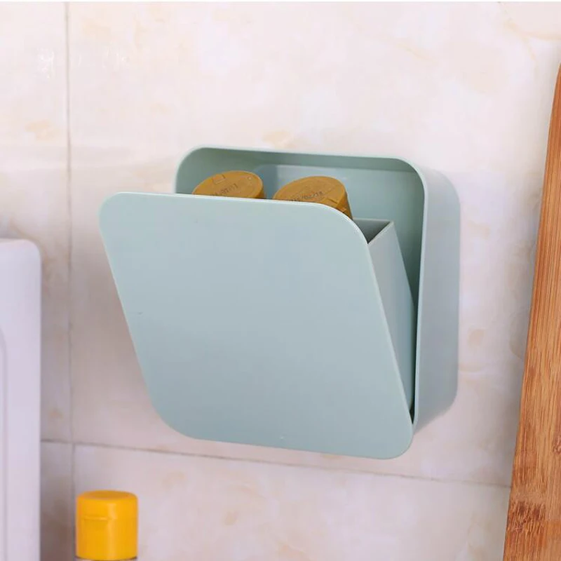 Home Self-adhesive wall shelf kitchen bathroom plastic box storage rack organizer debris toothbrush holder
Home Self-adhesive wall shelf kitchen bathroom plastic box storage rack organizer debris toothbrush holder