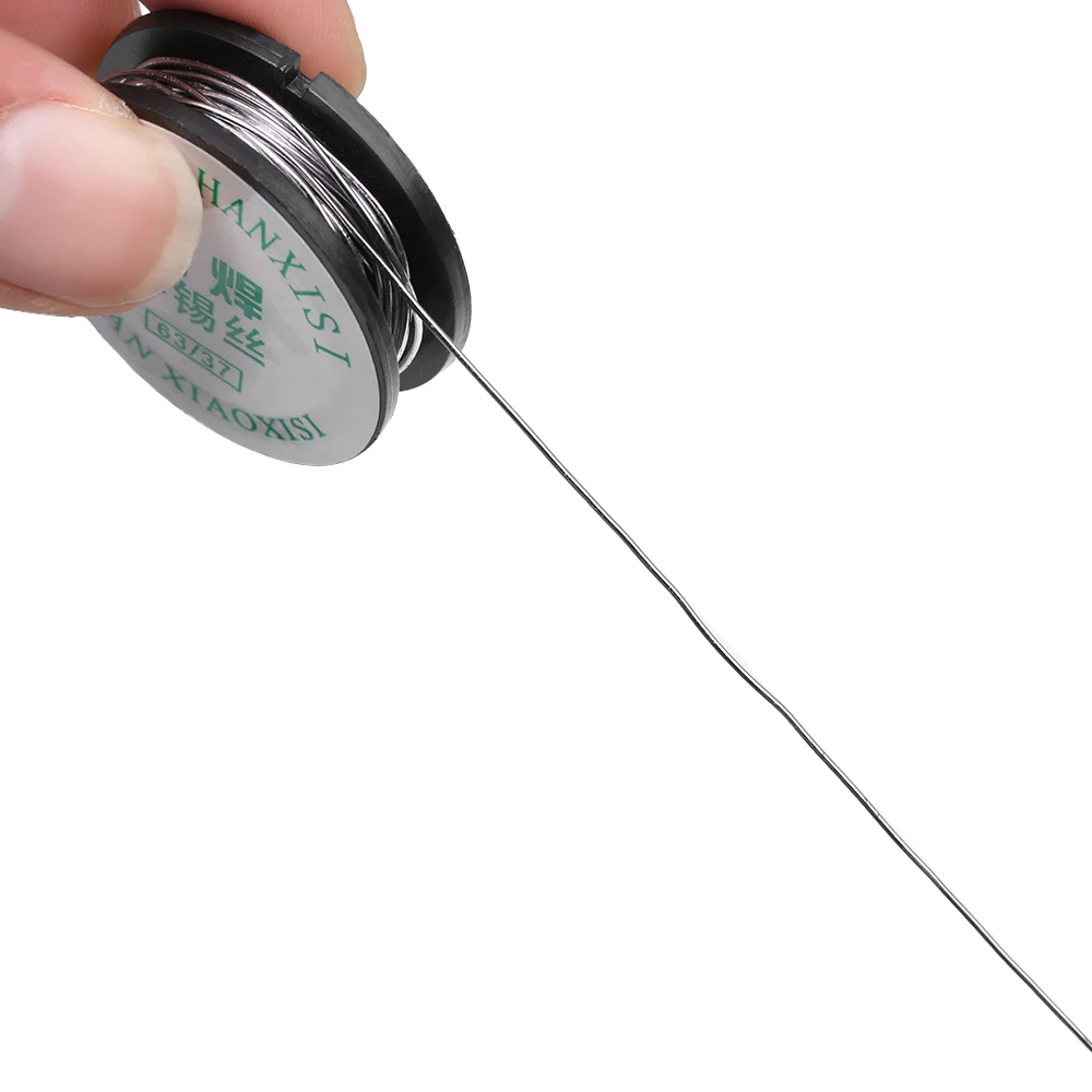 1Roll 0.8mm 1.6m Solder Soldering Welding Iron Wire Rosin Core Tin Lead Reel Welding For Electronics Devices/Circuit Board
1Roll 0.8mm 1.6m Solder Soldering Welding Iron Wire Rosin Core Tin Lead Reel Welding For Electronics Devices/Circuit Board