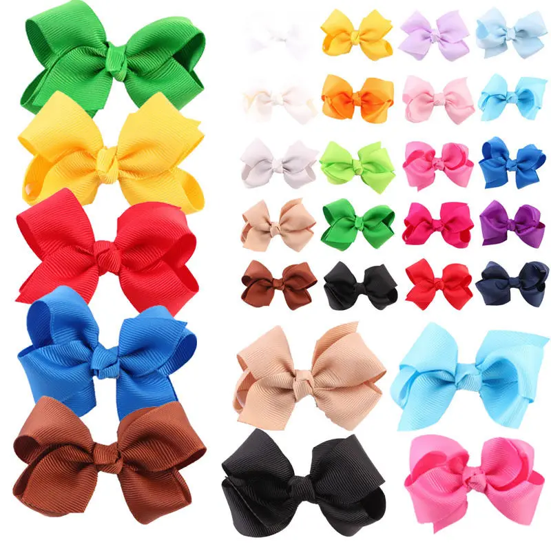 20pcs Baby Kids Girls Bow-knot Alligator Hair Clip Grosgrain Ribbon Hairpin Hair Clip Multi-color
20pcs Baby Kids Girls Bow-knot Alligator Hair Clip Grosgrain Ribbon Hairpin Hair Clip Multi-color