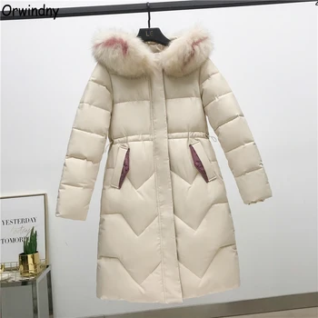 Orwindny 2020 New Fashion Female Jacket Drawstring Slim Women's Down Cotton Jacket Long Parkas Hooded Warm Clothing For Girls
Orwindny 2020 New Fashion Female Jacket Drawstring Slim Women's Down Cotton Jacket Long Parkas Hooded Warm Clothing For Girls