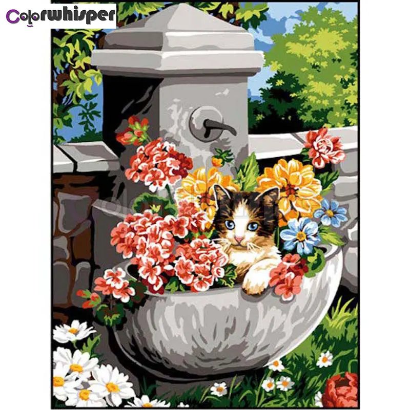 Diamond Painting Full Square/Round Daimond Painting"Cat Animal Flower Country Life Art"Mosaic Rhinestone Embroidery Decor 254DP
Diamond Painting Full Square/Round Daimond Painting"Cat Animal Flower Country Life Art"Mosaic Rhinestone Embroidery Decor 254DP