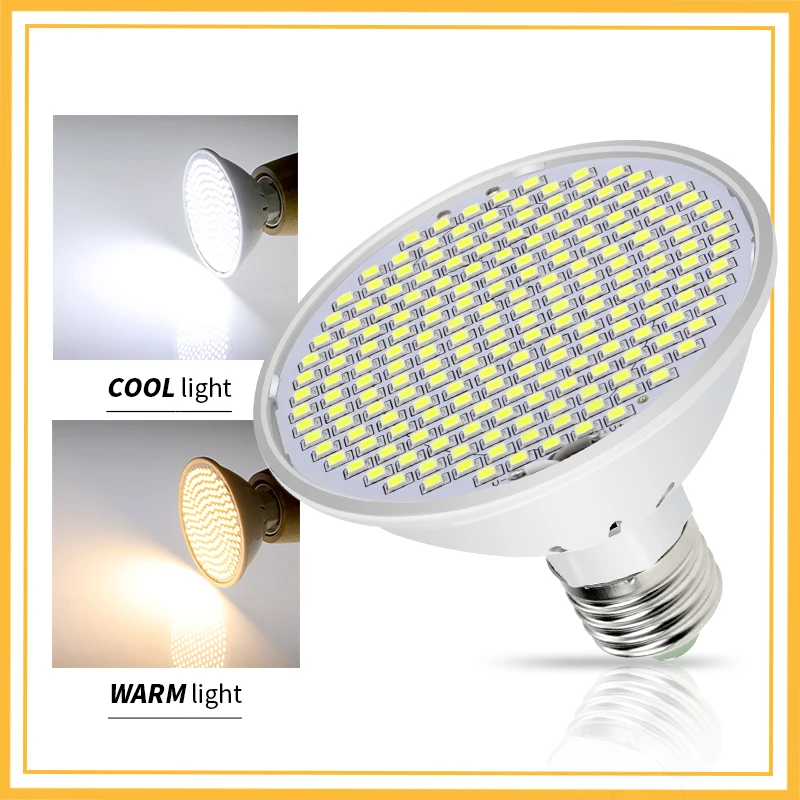 E27 LED Spotlight Bulb 15W 20W High power LED Light Bulb 126 200LEDS Corn Lamp Spot light 2835 Smart IC No Flicker AC85-265V
E27 LED Spotlight Bulb 15W 20W High power LED Light Bulb 126 200LEDS Corn Lamp Spot light 2835 Smart IC No Flicker AC85-265V