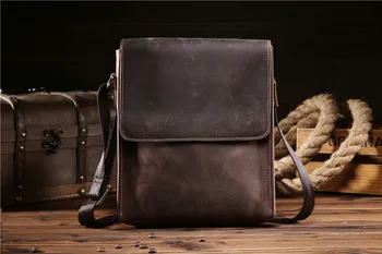 ALAVCHNV New Men's First Layer Crazy Horse Skin Retro Handmade Leather Shoulder Crossbody Bag 8049
ALAVCHNV New Men's First Layer Crazy Horse Skin Retro Handmade Leather Shoulder Crossbody Bag 8049
