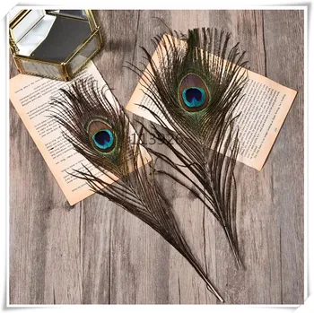 Wholesale 100pcs 25-30cm peacock feathers real peacock feather plumes for indian headdress/ jewwelry making/carnaval accessories
Wholesale 100pcs 25-30cm peacock feathers real peacock feather plumes for indian headdress/ jewwelry making/carnaval accessories