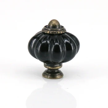 10PCS Vintage Black Ceramic Pumpkin Door Knobs Kitchen Cabinet Drawer Dresser Cupboard Pull Handle Knob
10PCS Vintage Black Ceramic Pumpkin Door Knobs Kitchen Cabinet Drawer Dresser Cupboard Pull Handle Knob