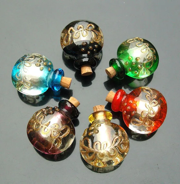 3PCS Murano Glass Essential Oil Vials (24MMx28MM,0.25ML), Murano Glass Perfume necklace, Perfume Bottle Jewelry
3PCS Murano Glass Essential Oil Vials (24MMx28MM,0.25ML), Murano Glass Perfume necklace, Perfume Bottle Jewelry