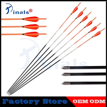 Archery Carbon Arrows 3inch Turkey Feathers Spine 500 600 700 800 900 1000 ID4.2mm 80 Grain Points Recurve Bow Longbow Hunting
Archery Carbon Arrows 3inch Turkey Feathers Spine 500 600 700 800 900 1000 ID4.2mm 80 Grain Points Recurve Bow Longbow Hunting
