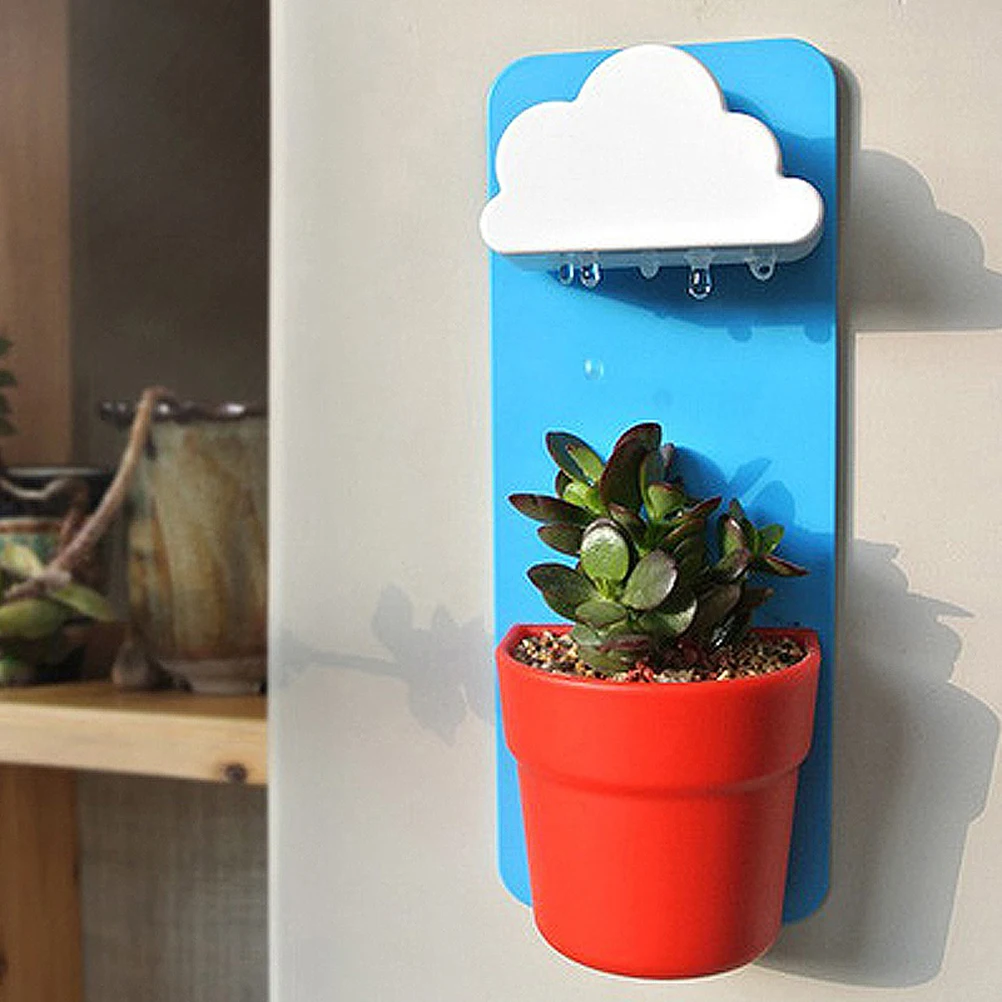 Automatic Water Flower Pot Plastic Hanging Garden Pot Clouds for Succulent Plants Office Balcony Decoration with Soil and Seed
Automatic Water Flower Pot Plastic Hanging Garden Pot Clouds for Succulent Plants Office Balcony Decoration with Soil and Seed