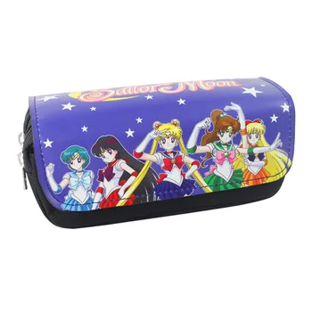 Sailor Moon Anime Women's Cosmetic Cases Polyester & PU Pencil Holder Bag With Double-zipper
Sailor Moon Anime Women's Cosmetic Cases Polyester & PU Pencil Holder Bag With Double-zipper