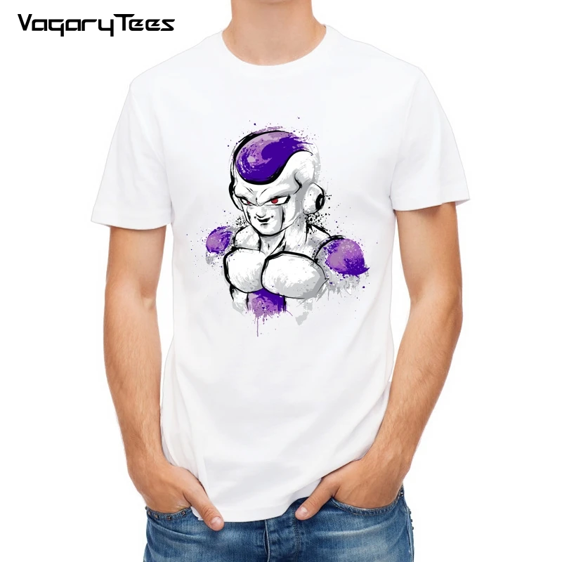 Anime Wrecking Dragon Ball Z Resurrection Freeza Adult Men's T-Shirt comfortable Short Sleeve Goku vs Frieza/Gohan vs Cell Tops
Anime Wrecking Dragon Ball Z Resurrection Freeza Adult Men's T-Shirt comfortable Short Sleeve Goku vs Frieza/Gohan vs Cell Tops