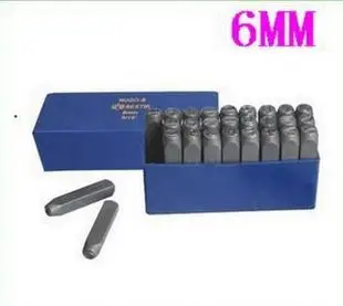 BESTIR taiwan made 6MM high alloy steel HRC60+-2 metal stamping tools letters punch set,NO.07814
BESTIR taiwan made 6MM high alloy steel HRC60+-2 metal stamping tools letters punch set,NO.07814