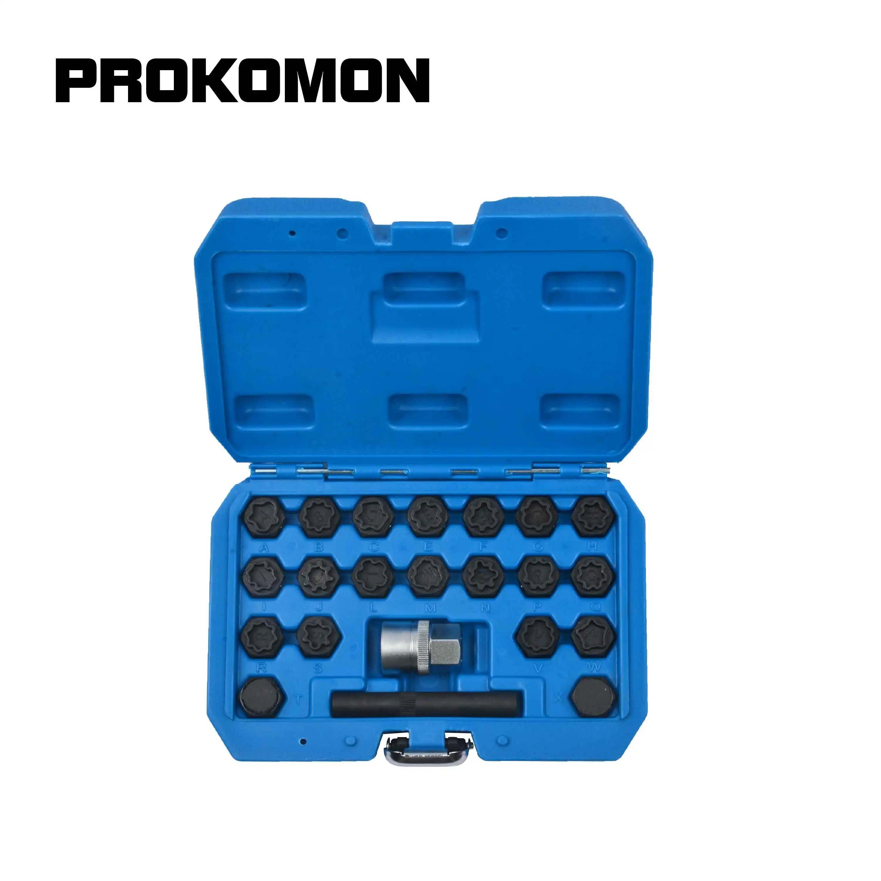 22pcs Auto Wheel Nut Lock Key Screws Socket Set Anti-theft Removal Tool for AUDI
22pcs Auto Wheel Nut Lock Key Screws Socket Set Anti-theft Removal Tool for AUDI