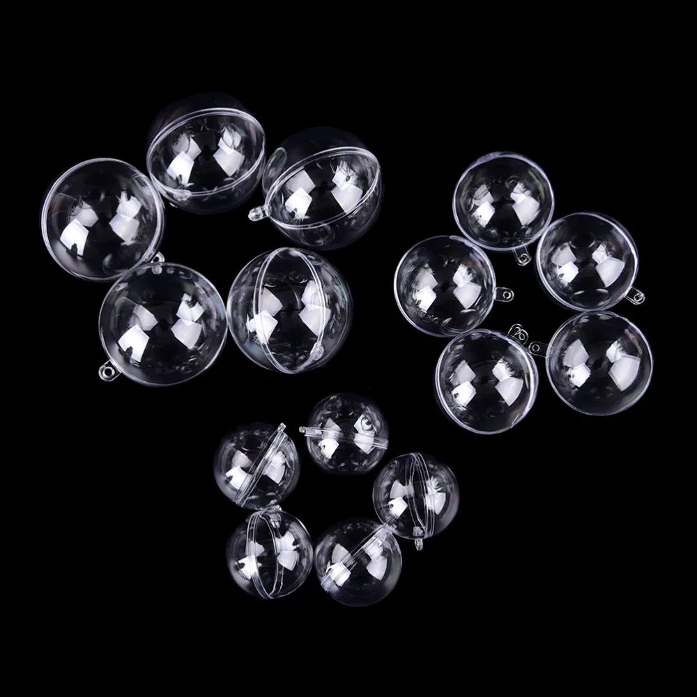15pcs Romantic Design Christmas Decorations Ball Transparent Can Open Plastic Christmas Clear Bauble Ornament Gift Present
15pcs Romantic Design Christmas Decorations Ball Transparent Can Open Plastic Christmas Clear Bauble Ornament Gift Present