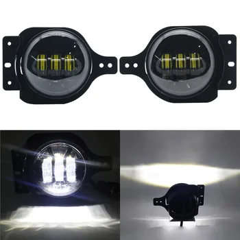 Front LED Fog Lights Passing Lamps with Bracket for Jeep Wrangler JL 2018 2019 With Blue Amber Green White DRL Led Fog Lamp
Front LED Fog Lights Passing Lamps with Bracket for Jeep Wrangler JL 2018 2019 With Blue Amber Green White DRL Led Fog Lamp