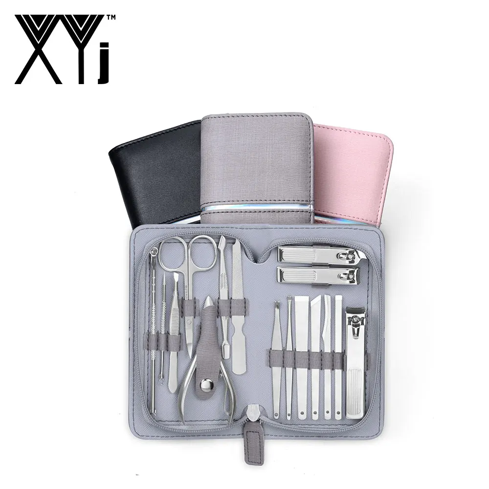 New Arrival XYj 16 PCS/Set Manicure Set Stainless Steel Manicure Tools For Face Nail Clipper Kit Pedicure Kit with Leather Case
New Arrival XYj 16 PCS/Set Manicure Set Stainless Steel Manicure Tools For Face Nail Clipper Kit Pedicure Kit with Leather Case