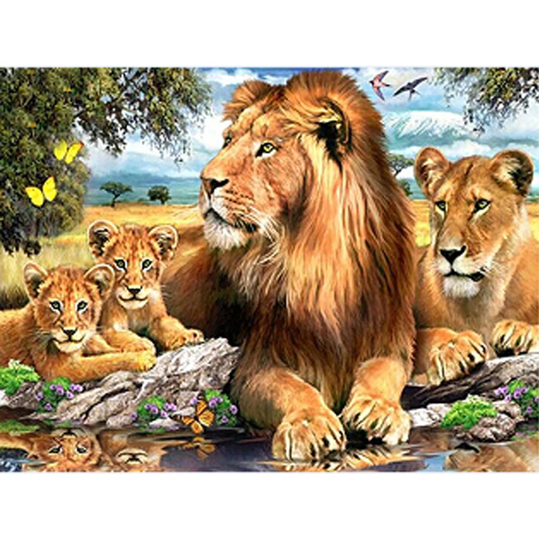 Hot Sale 5D Diamond Mosaic Lion tiger Diamond Painting Cross Stitch Kits Diamond Embroidery Patterns Rhinestones Arts
Hot Sale 5D Diamond Mosaic Lion tiger Diamond Painting Cross Stitch Kits Diamond Embroidery Patterns Rhinestones Arts