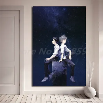 Evangelion Shinji And Kaworu HD Wall Art Canvas Poster and Print Canvas Painting Decorative Picture For Living Room Home Decor
Evangelion Shinji And Kaworu HD Wall Art Canvas Poster and Print Canvas Painting Decorative Picture For Living Room Home Decor
