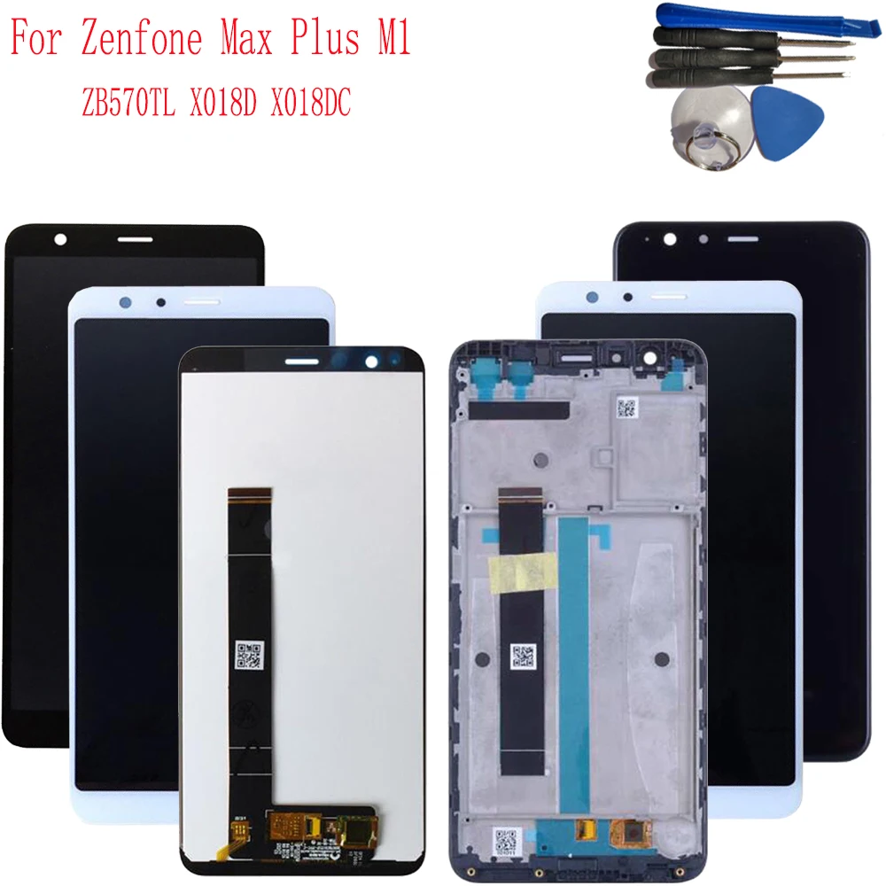 New 5.7'' For Asus Zenfone Max Plus M1 ZB570TL X018D X018DC LCD Display With Touch Screen Digitizer Assembly+ Tools
New 5.7'' For Asus Zenfone Max Plus M1 ZB570TL X018D X018DC LCD Display With Touch Screen Digitizer Assembly+ Tools