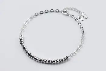 4mm 100% real. 925 Sterling silver Fine Jewelry Geometric-Cut Beads Chain Bracelet length 16.5cm-18.5cm GTLS599
4mm 100% real. 925 Sterling silver Fine Jewelry Geometric-Cut Beads Chain Bracelet length 16.5cm-18.5cm GTLS599