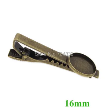 16mm Antique Bronze Plated Blank Bases Round Circle Bezel Cabochon Settings Men's Tie Clips Clasps Jewelry Findings Wholesale
16mm Antique Bronze Plated Blank Bases Round Circle Bezel Cabochon Settings Men's Tie Clips Clasps Jewelry Findings Wholesale