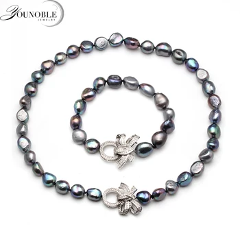 Beautiful real natural baroque necklace bracelet sets jewlery women,10-11mm big size freshwater pearl sets
Beautiful real natural baroque necklace bracelet sets jewlery women,10-11mm big size freshwater pearl sets