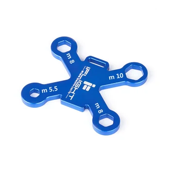 iFlight Wrench DIY Quick Release Screw Tool Aluminum Alloy Screw Wrench Spanner for M10 M8 M5.5 Motor Bullet to M3 M5 M6 Screws
iFlight Wrench DIY Quick Release Screw Tool Aluminum Alloy Screw Wrench Spanner for M10 M8 M5.5 Motor Bullet to M3 M5 M6 Screws