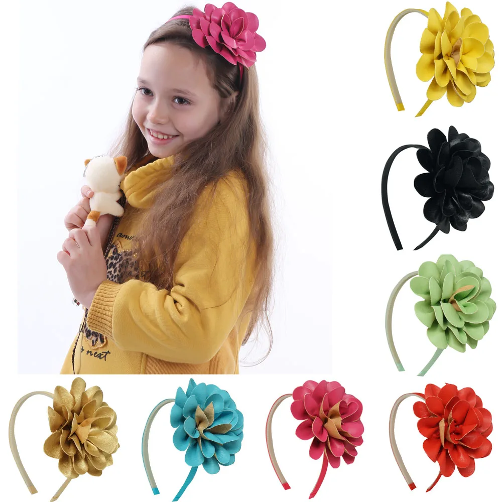 2Pcs/lot High Quality Girls Sweet DIY Hairbands Leather Big Flower For Kids Girl With Teeth Band Princess Hair Accessories
2Pcs/lot High Quality Girls Sweet DIY Hairbands Leather Big Flower For Kids Girl With Teeth Band Princess Hair Accessories