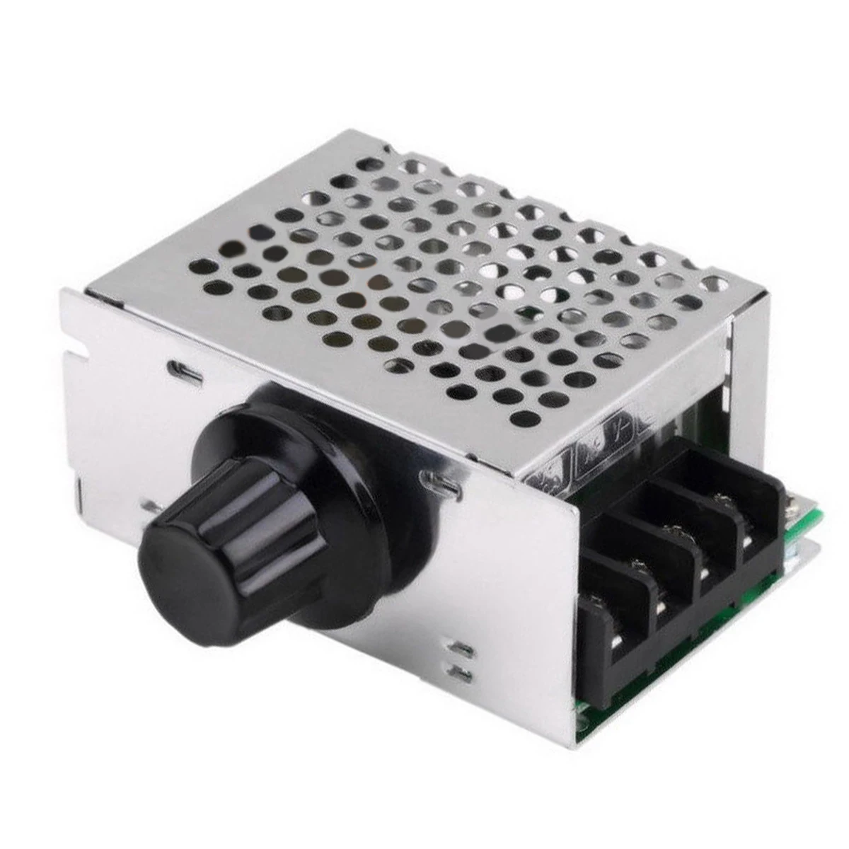 SCR Voltage Regulator Dimmer 4000W 220V AC Stable Motor Speed Temperature Controller Module for Electric Iron Lamps Mayitr