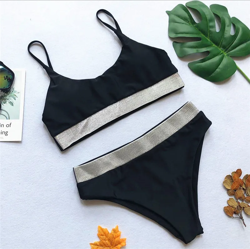 2019 Sequins Bikini Set US Women Push Up Padded Bra Swimwear Swimsuit Bathing Triangle Bather Suit Flicker edge Beachwear New
2019 Sequins Bikini Set US Women Push Up Padded Bra Swimwear Swimsuit Bathing Triangle Bather Suit Flicker edge Beachwear New