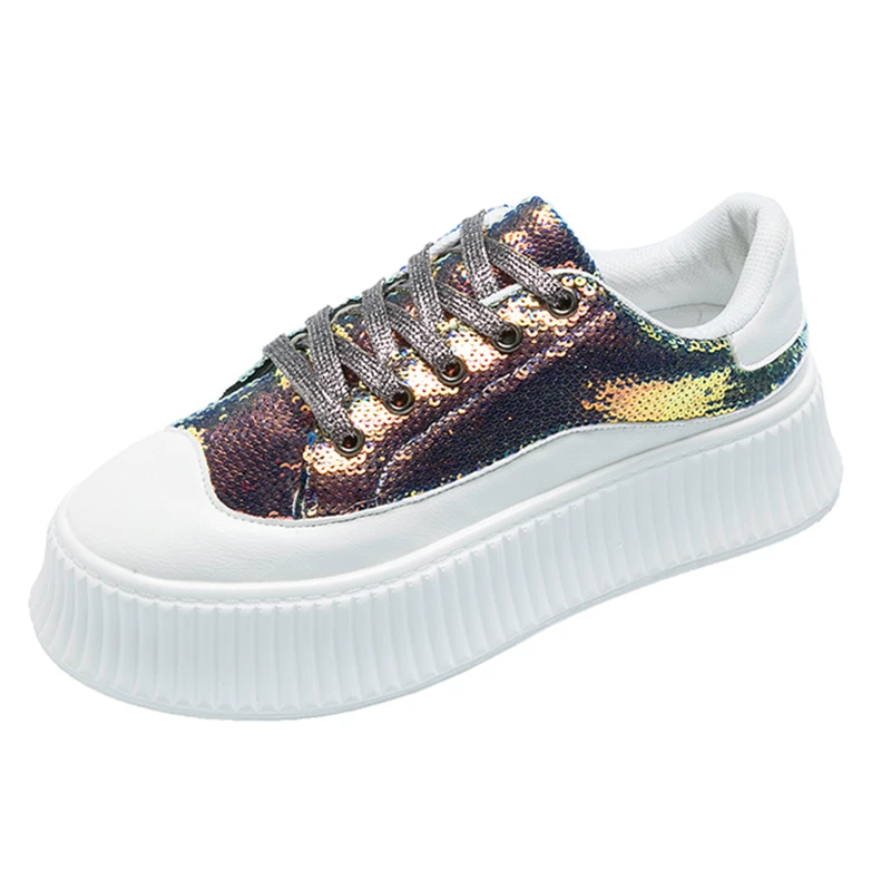 Bling Platform Sneakers Women Shoes Glitter Sneakers 2019 Spring Flat Casual Canvas Shoes Vulcanize Footwear chaussures femme
Bling Platform Sneakers Women Shoes Glitter Sneakers 2019 Spring Flat Casual Canvas Shoes Vulcanize Footwear chaussures femme