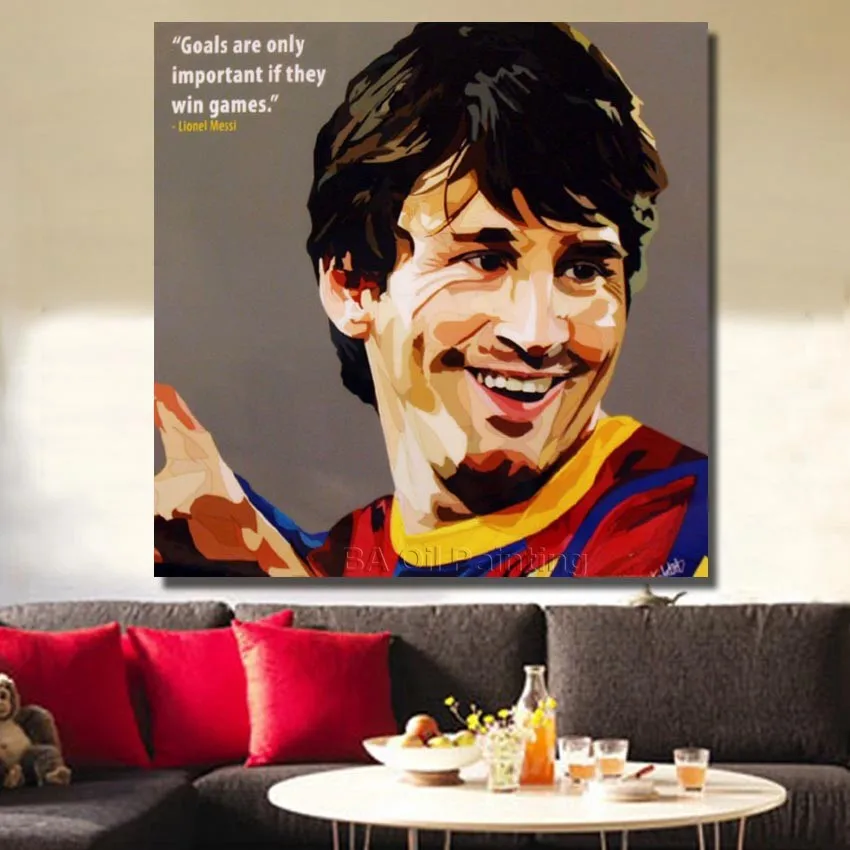 2016 New Posters Pop Art Football Star,Detailed Handmade Modern Abstract, Hand Painted Oil Painting Home Decoration Art
2016 New Posters Pop Art Football Star,Detailed Handmade Modern Abstract, Hand Painted Oil Painting Home Decoration Art