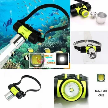 1800Lm XM-L CREE T6 LED Swimming diving Headlamp Waterproof underwater Headlight Dive Head Light flashlight Head torch
1800Lm XM-L CREE T6 LED Swimming diving Headlamp Waterproof underwater Headlight Dive Head Light flashlight Head torch